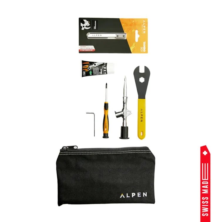 ALPEN elektro Gartenschere Wildhorn 32 Set + Elektro-Kettensäge Beverin 10