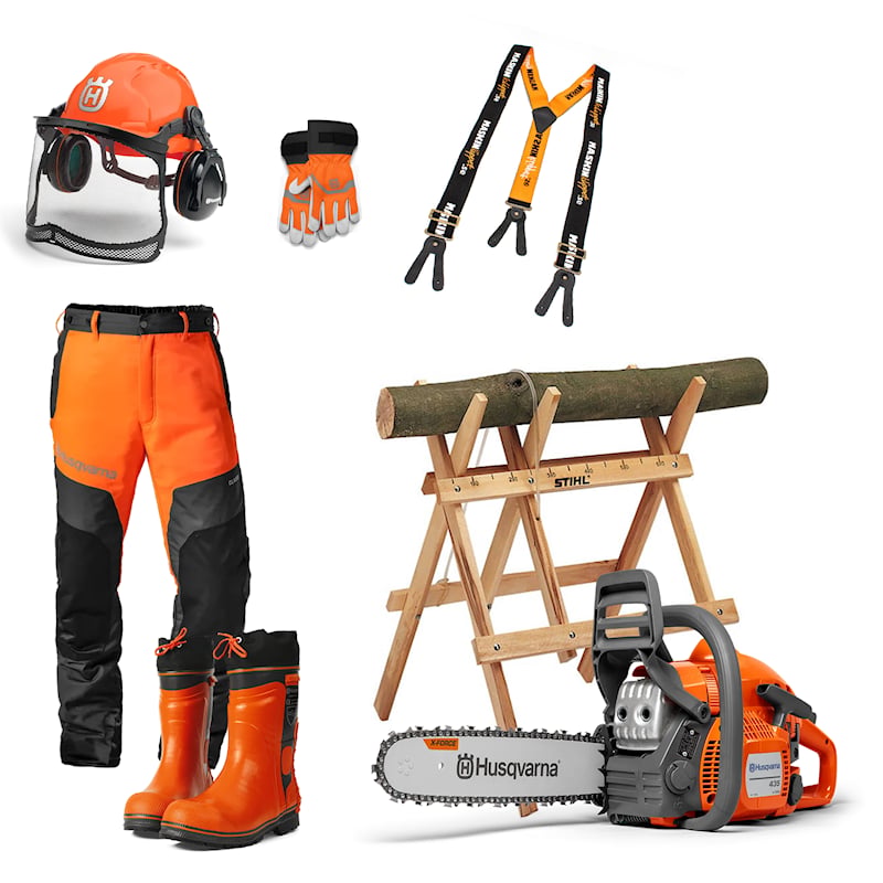 Husqvarna 435 II Holzspalterpaket