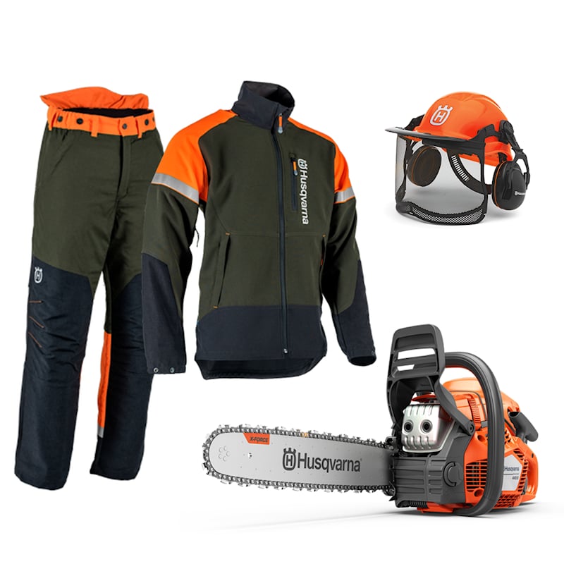 Husqvarna 445e II TrioBrake Semi-Profi-Paket