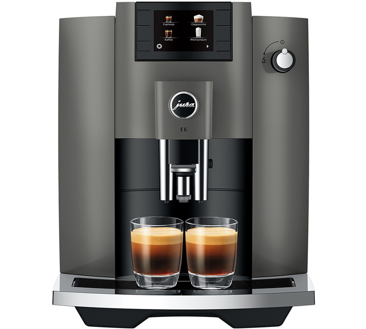 Jura - Kaffeevollautomat E6 Dark Inox EC