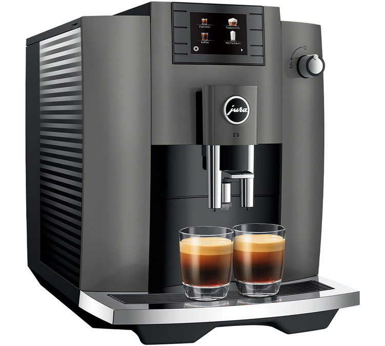 Jura - Kaffeevollautomat E6 Dark Inox EC