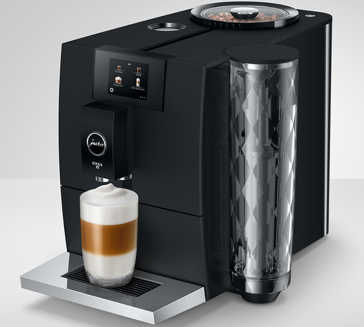 Jura - Kaffeevollautomat ENA 8 Full Metropolitan Black mit Touch Screen