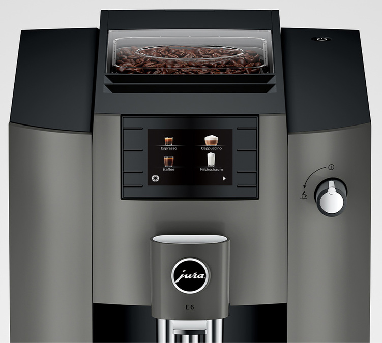 Jura - Kaffeevollautomat E6 Dark Inox EC