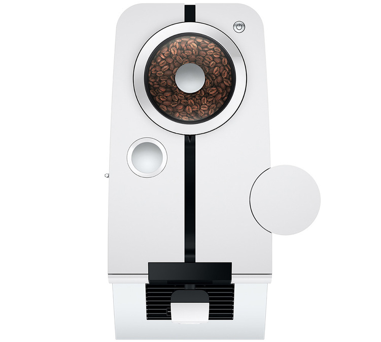 Jura - Kaffeevollautomat ENA 8 Full Nordic White mit Touchscreen
