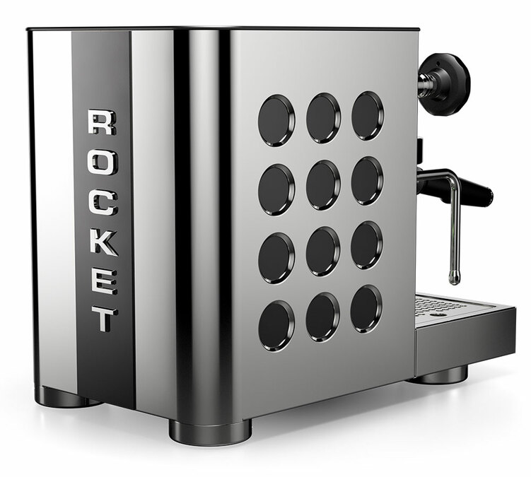 Rocket Espresso - Siebträgermaschine Appartamento TCA - Edelstahl und schwarz