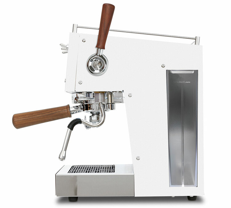 Ascaso Steel Duo PID PLUS Siebträgermaschine weiss-Holz