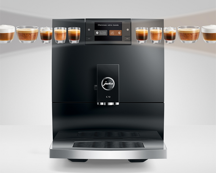 Jura - Kaffeevollautomat C9 Piano Black (EA)