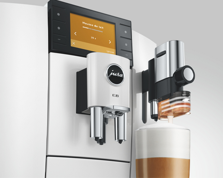 Jura E8 - Kaffeevollautomat Diamond White (ED)