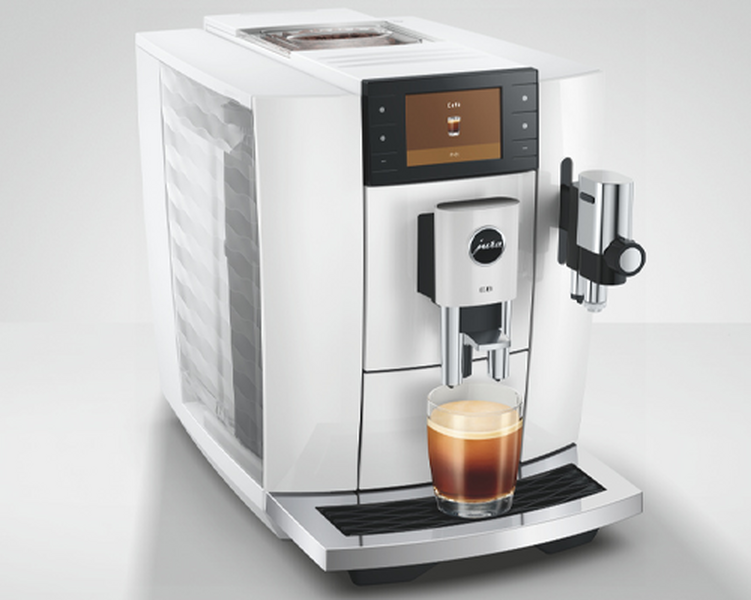 Jura E8 - Kaffeevollautomat Diamond White (ED)