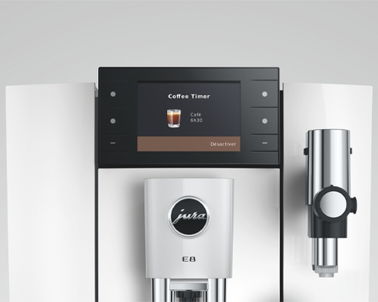Jura E8 - Kaffeevollautomat Diamond White (ED)