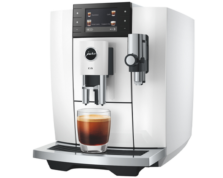 Jura E8 - Kaffeevollautomat Diamond White (ED)