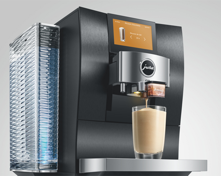 Jura - Kaffeevollautomat Z10 Black Aluminium EB Smart Connect inklusive