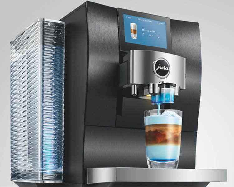 Jura - Kaffeevollautomat Z10 Black Aluminium EB Smart Connect inklusive