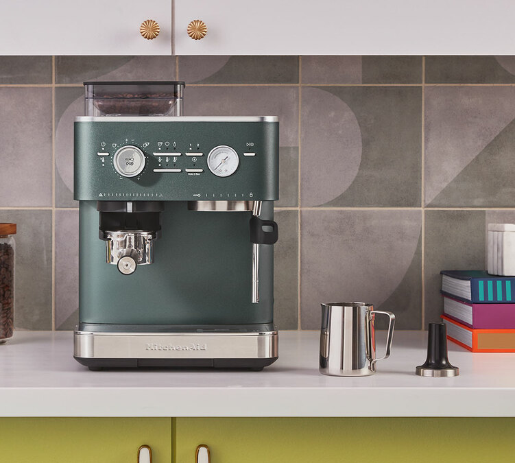 KitchenAid - Kaffeehalbautomat 5KES6551EJP Juniper - Grün