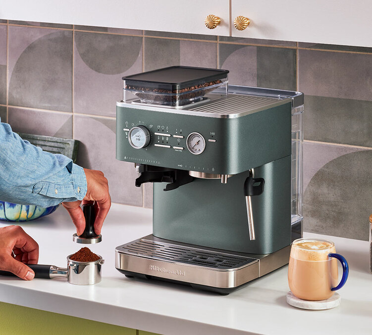 KitchenAid - Kaffeehalbautomat 5KES6551EJP Juniper - Grün