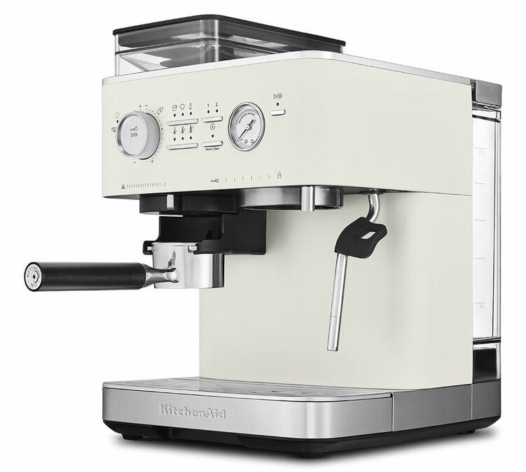 KitchenAid - Kaffeehalbautomat 5KES6551EPL Porcelaine Weiß