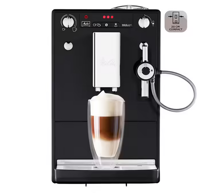 Melitta Kaffeevollautomat Caffeo Solo Perfect Milk schwarz