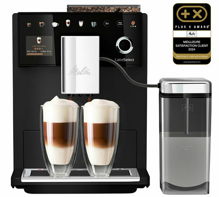 Melitta - Kaffeevollautomat - LatteSelect® 630-212 - schwarz matt