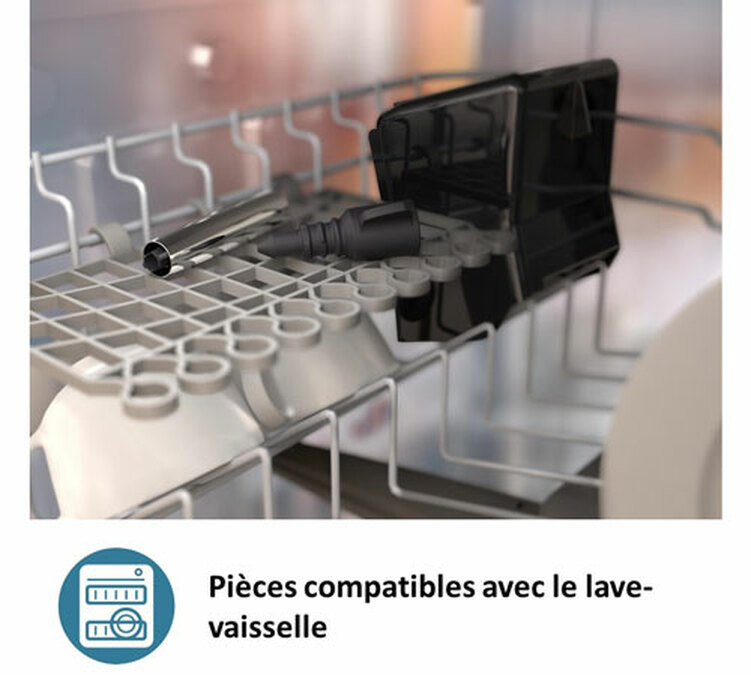 Philips - Kaffeevollautomat SilentBrew EP5544/80 Serie 5000 LatteGo - Rosa