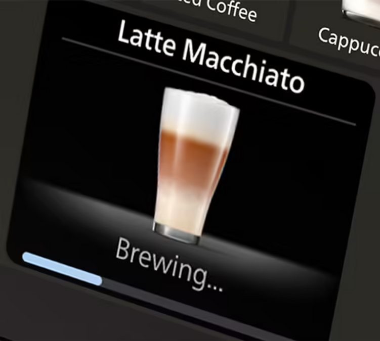 Philips Kaffeevollautomat Serie 4400 EP4446/70 Latte Go