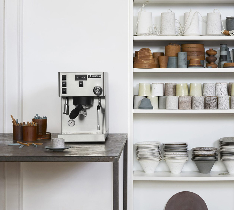 Rancilio - Silvia Pro X Siebträgermaschine Edelstahl weiss