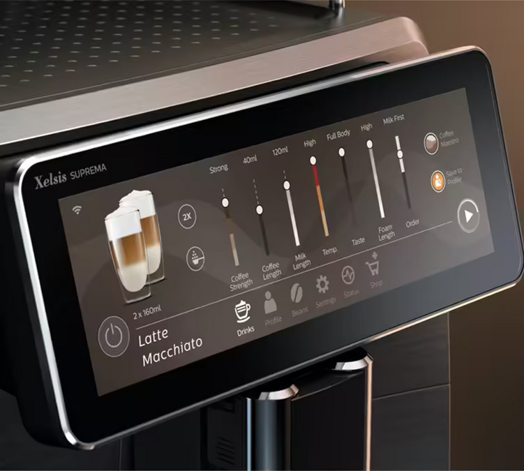Saeco Kaffeevollautomat Xelsis Suprema SM8885/00