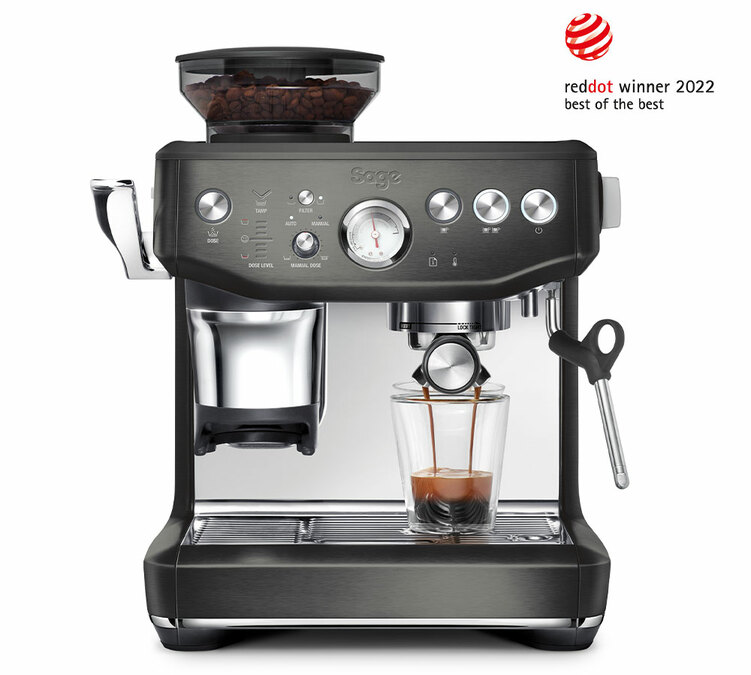 Sage - Barista Express Impress - Siebträgermaschine - Black Stainless Steel