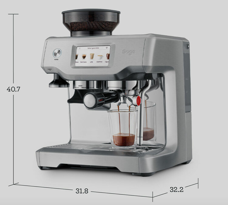 Sage - Barista Touch - Siebträgermaschine - Edelstahl