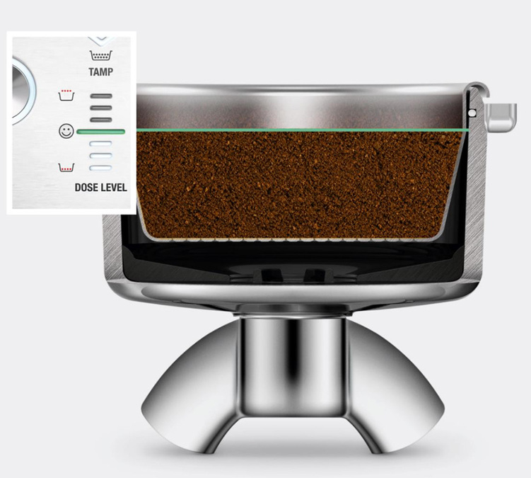 Sage - Barista Express Impress - Siebträgermaschine - black truffle