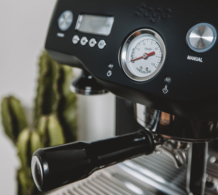 Sage - Siebträgermaschine The Dual Boiler Black Truffle