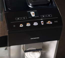 Coffee Select Bildschirm
