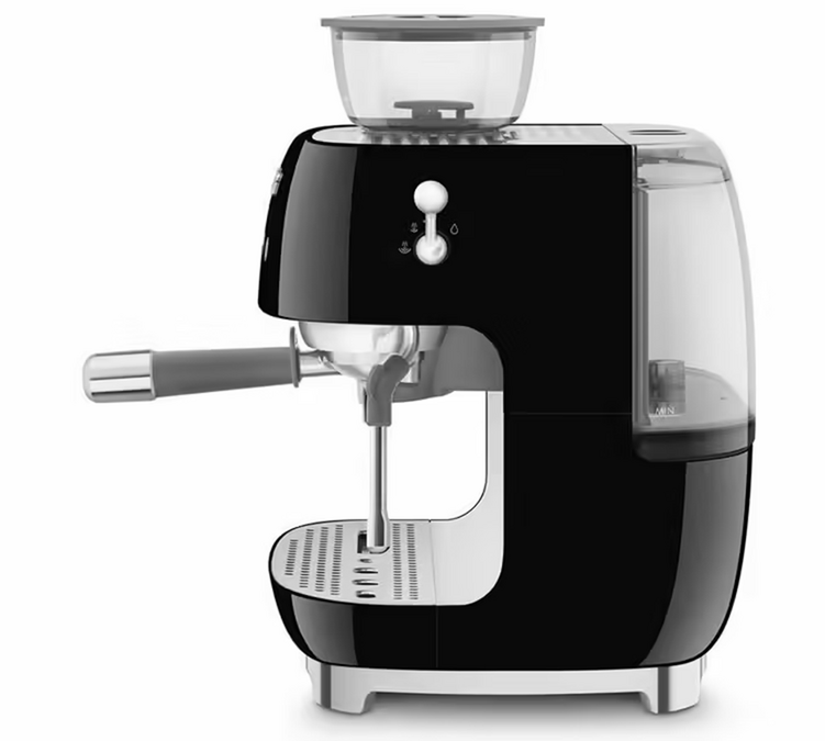 Smeg Espressomaschine EGF03 schwarz-matt
