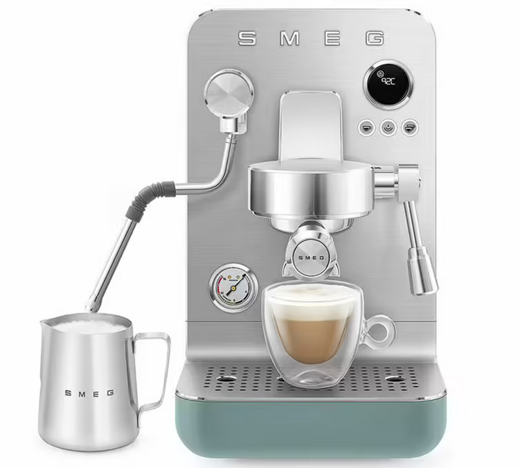 Smeg Espressomaschine Mini Pro grün EMC02EGMEU